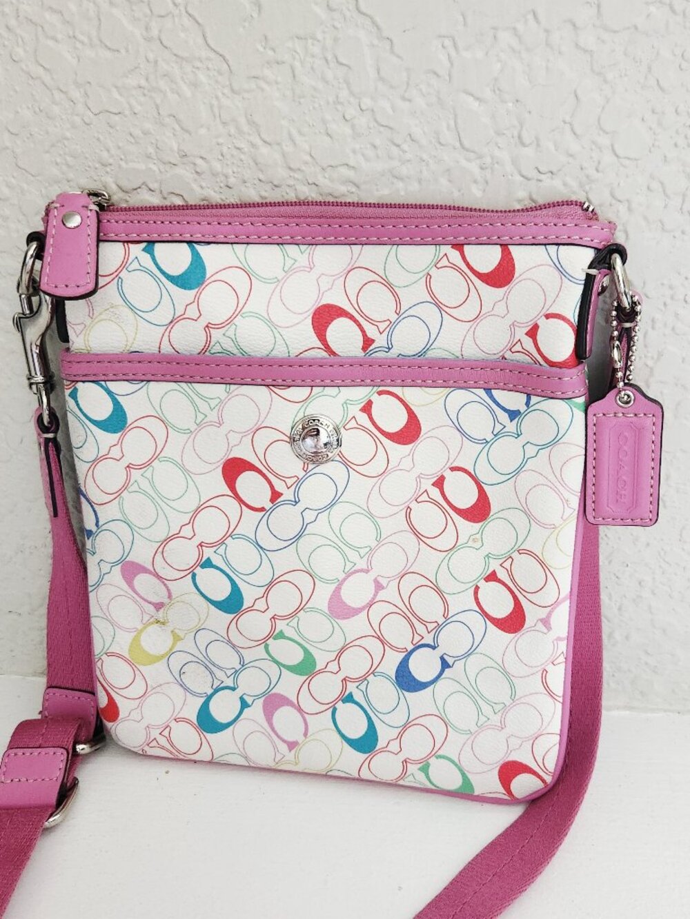 Like New Coach Chelsea Heritage Crossbody Bag Shoulder Bag Purse